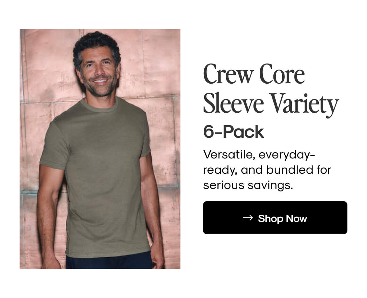 Crew Core Sleeve Variety