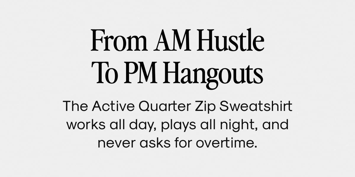 From AM Hustle to PM Hangouts
