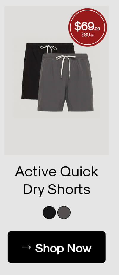 Active Quick Dry Shorts