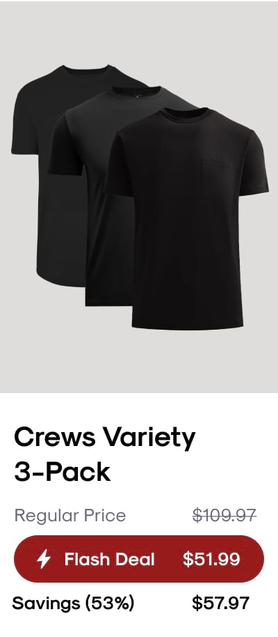 Crew Variety 3-Pack