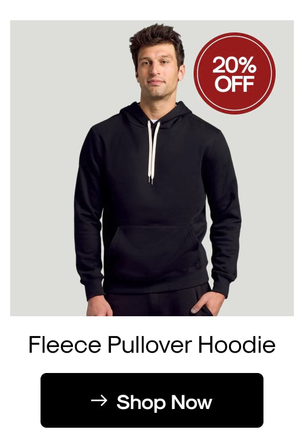 Fleece Pullover Hoodie