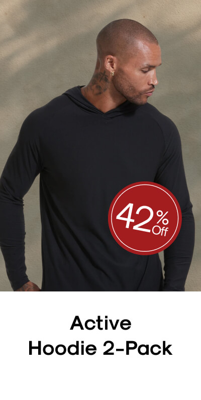 Active Hoodie 2‑Pack