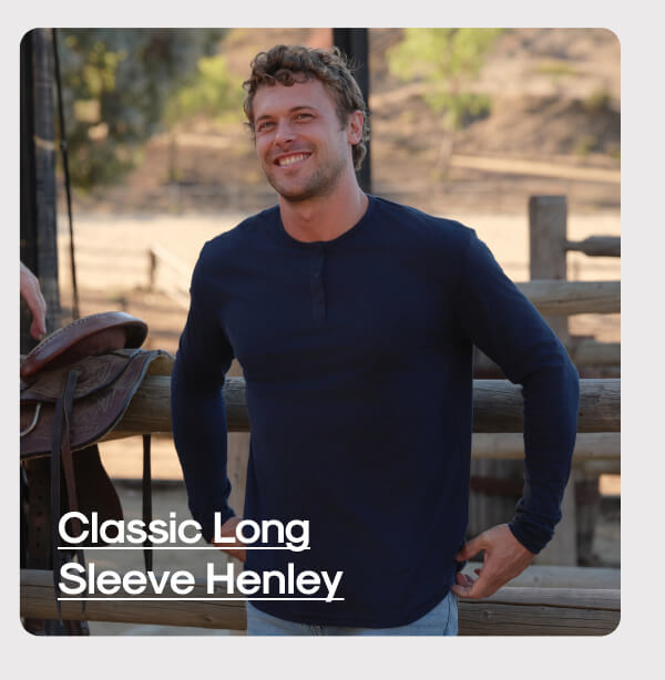 Classic Long Sleeve Henley