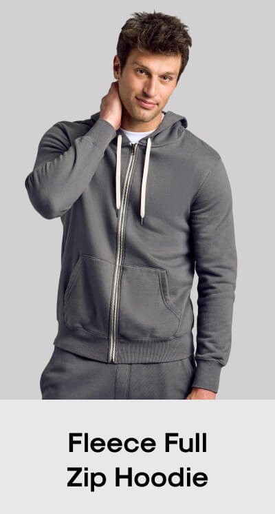 Fleece Full Zip Hoodie