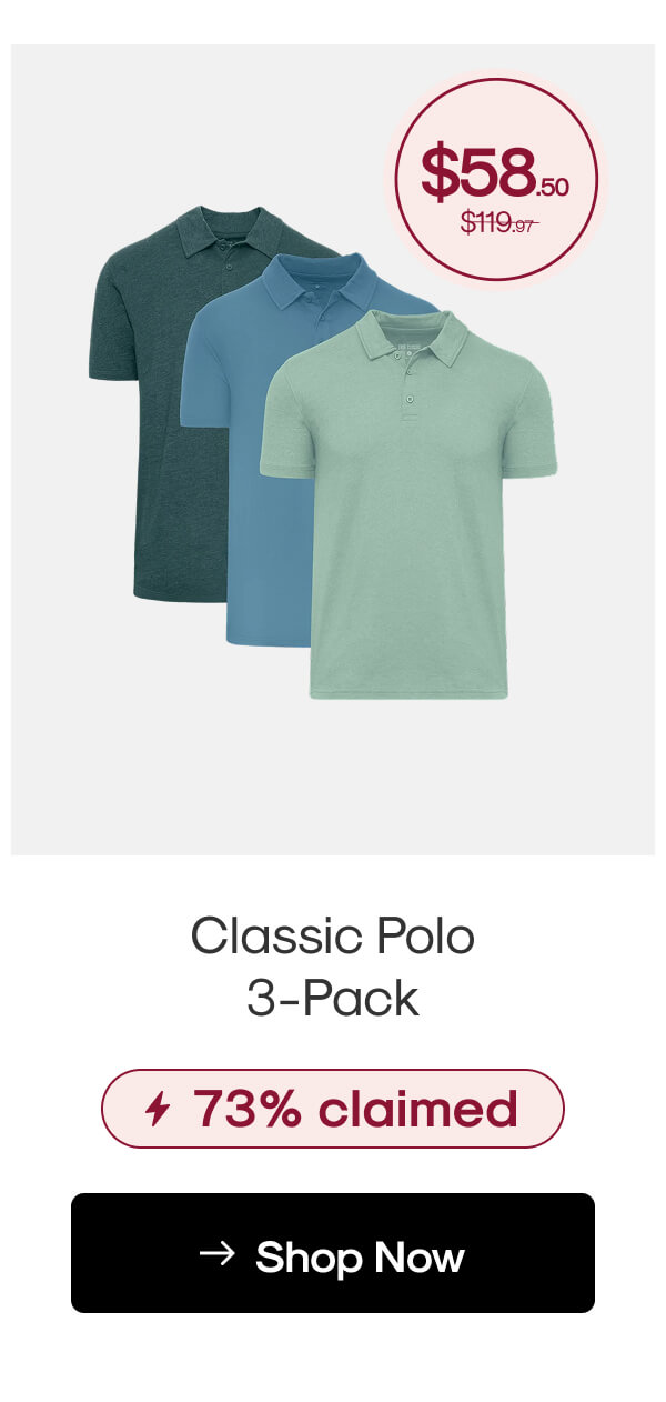 Classic Polo 3-Pack
