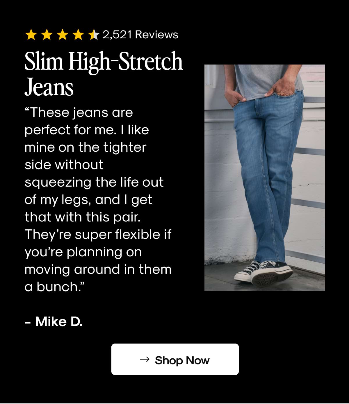 Slim High-Stretch Jeans