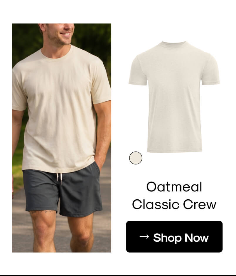 Oatmeal Classic Crew
