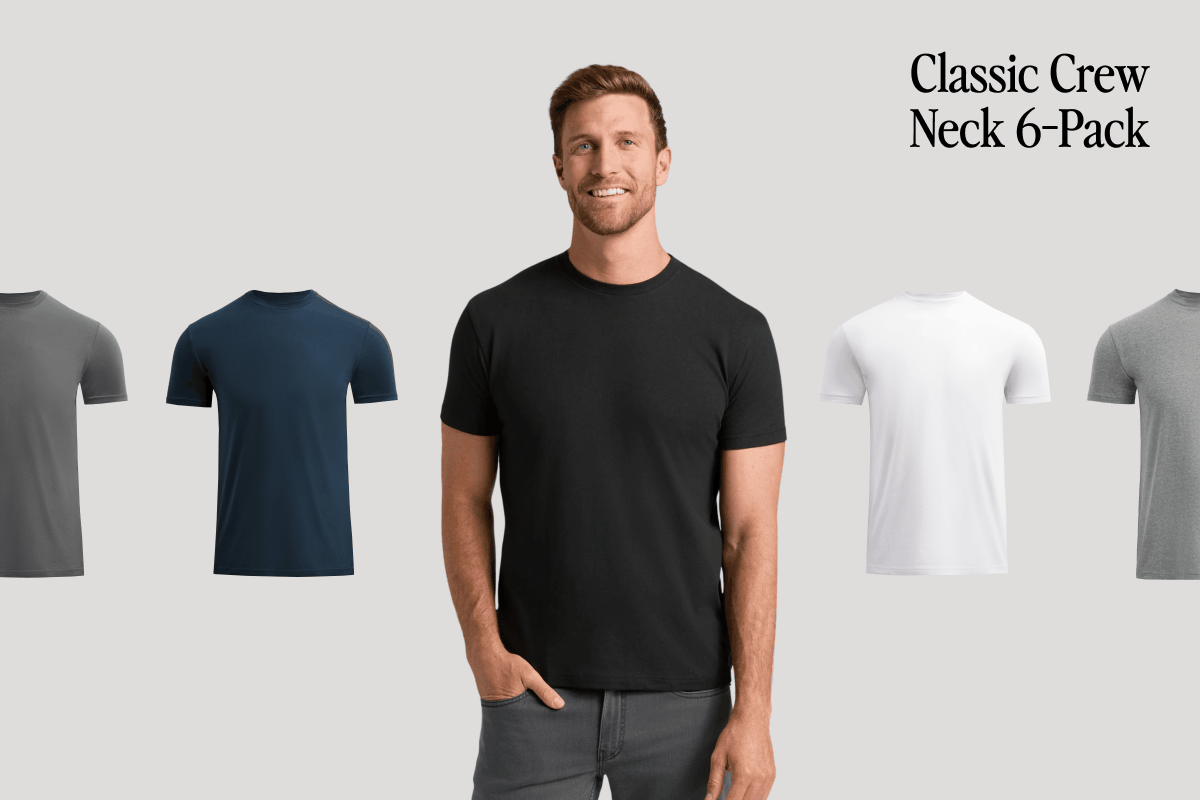 Classic Crew Neck 6-Pack