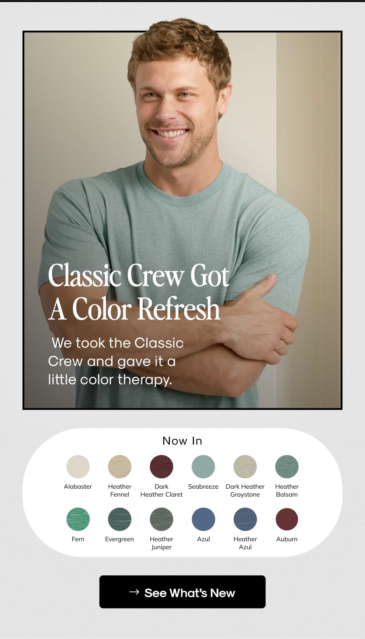 Classic Crew Got A Color Refresh