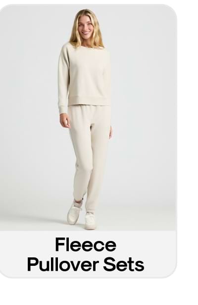 Fleece Pullover Sets