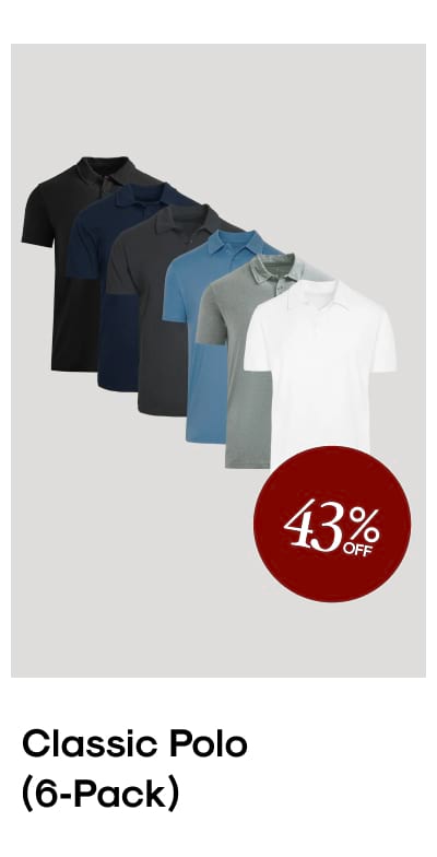 Classic Polo (6‑Pack)
