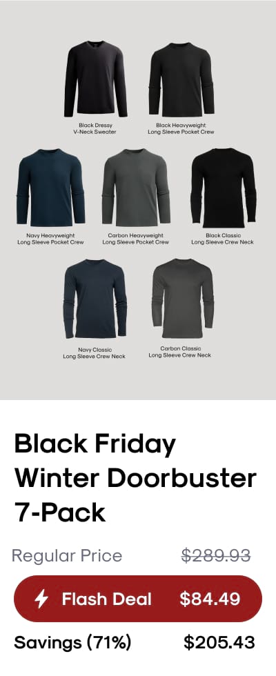 Black Friday Winter Doorbuster 7-Pack