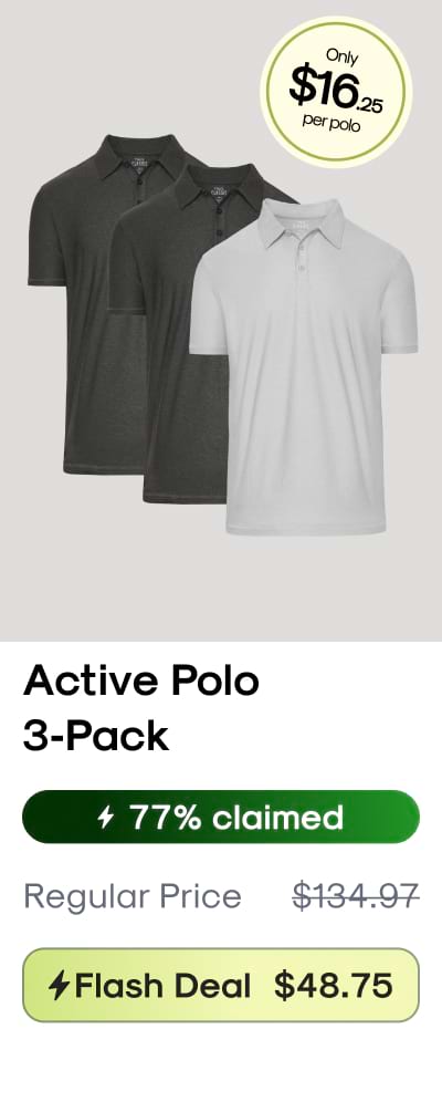 Active Polo 3-Pack