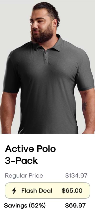 Active Polo 3-Pack