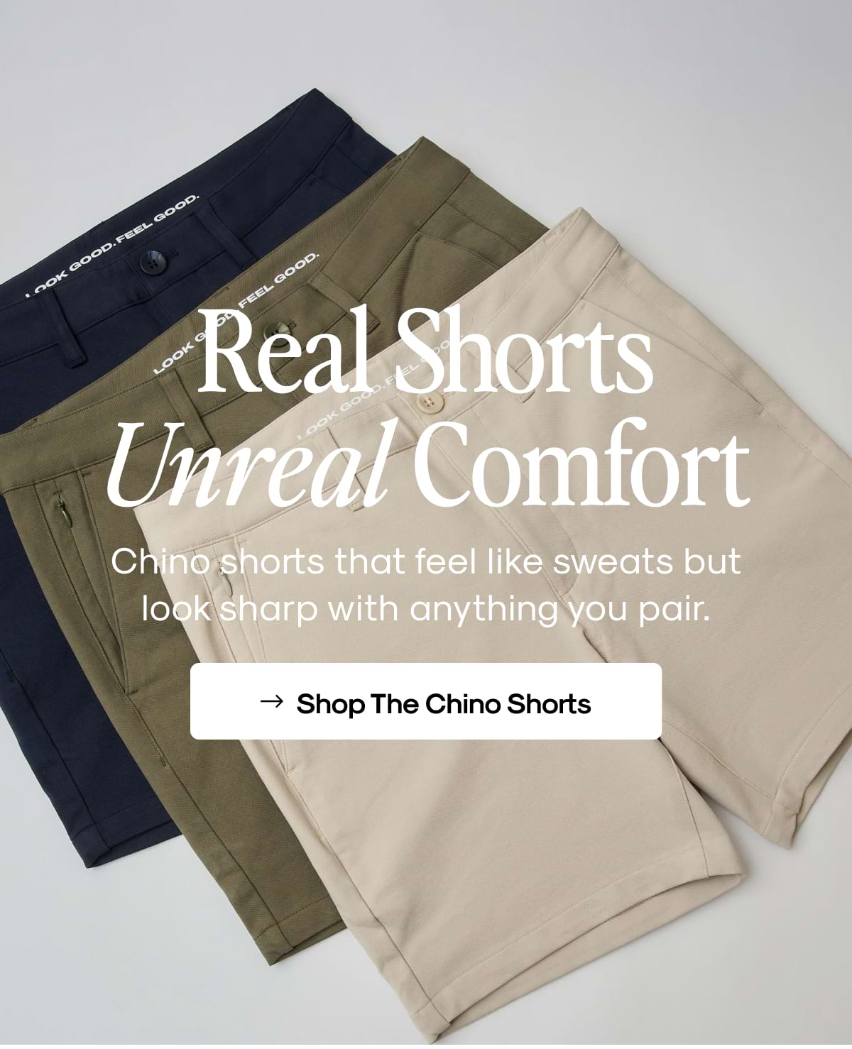 Real Shorts Unreal Comfort