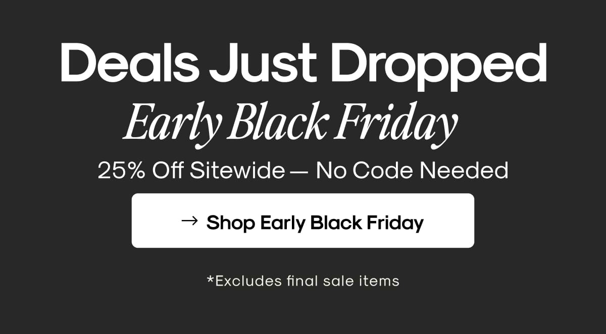 Shop Early Black Friday