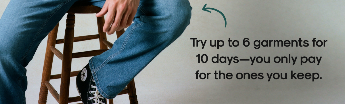 try 6 garments for 10 days