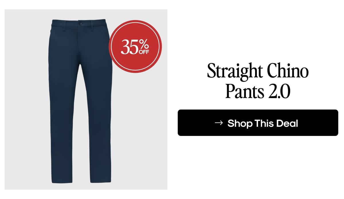 Straight Chino Pants 2.0