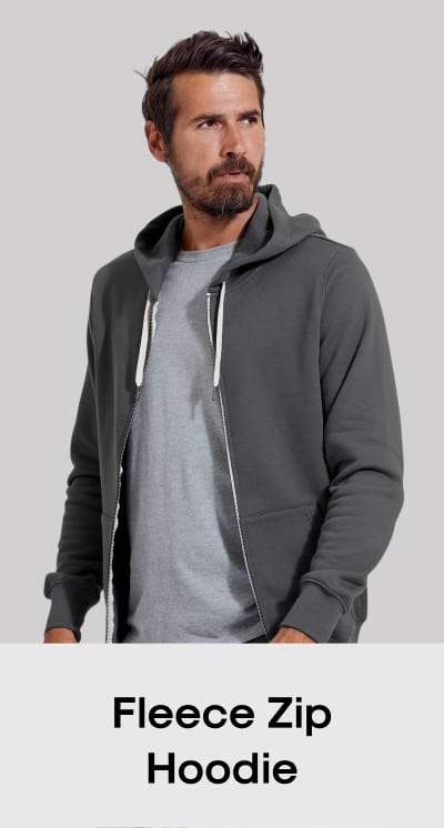 Fleece Full Zip Hoodie