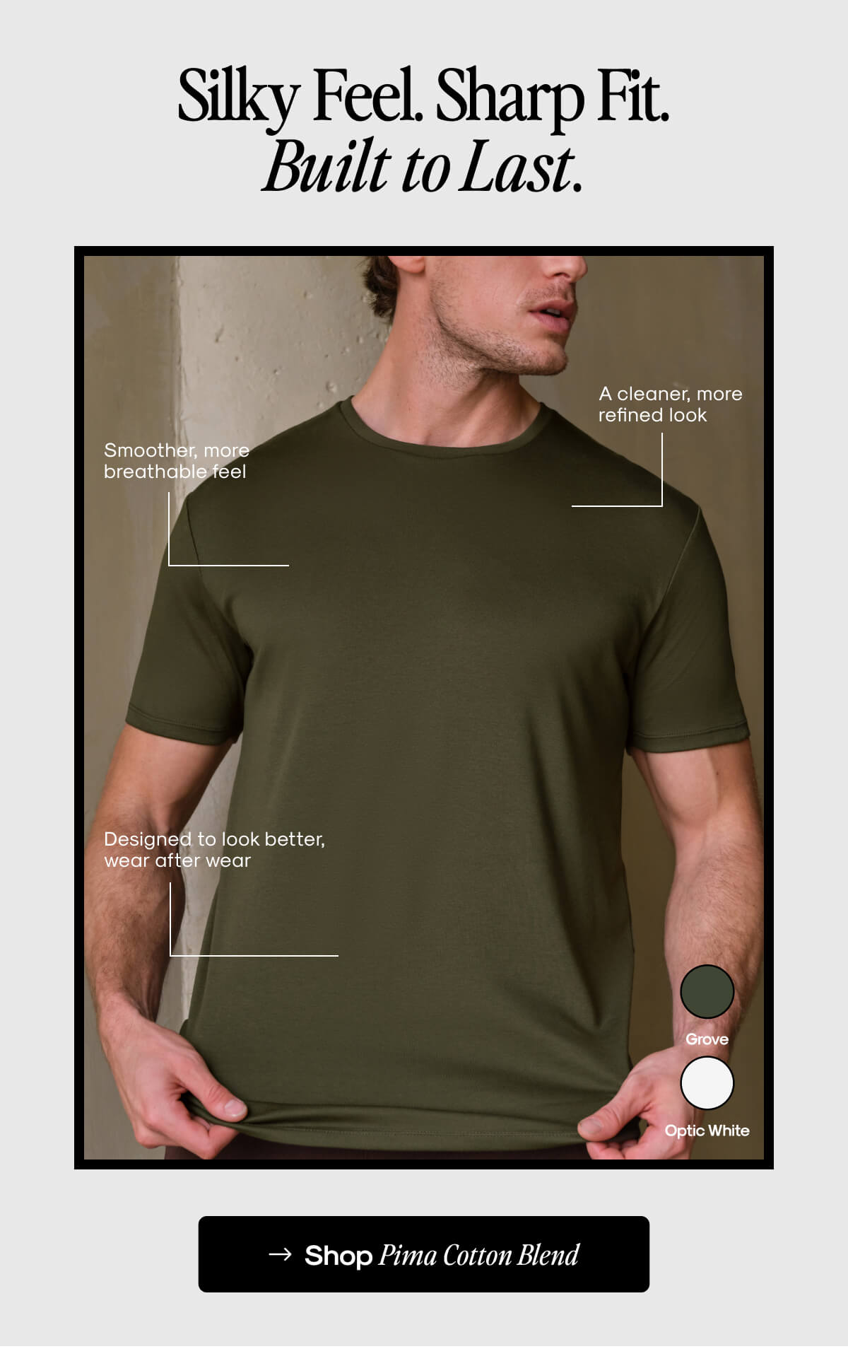 Shop Pima Cotton Blend