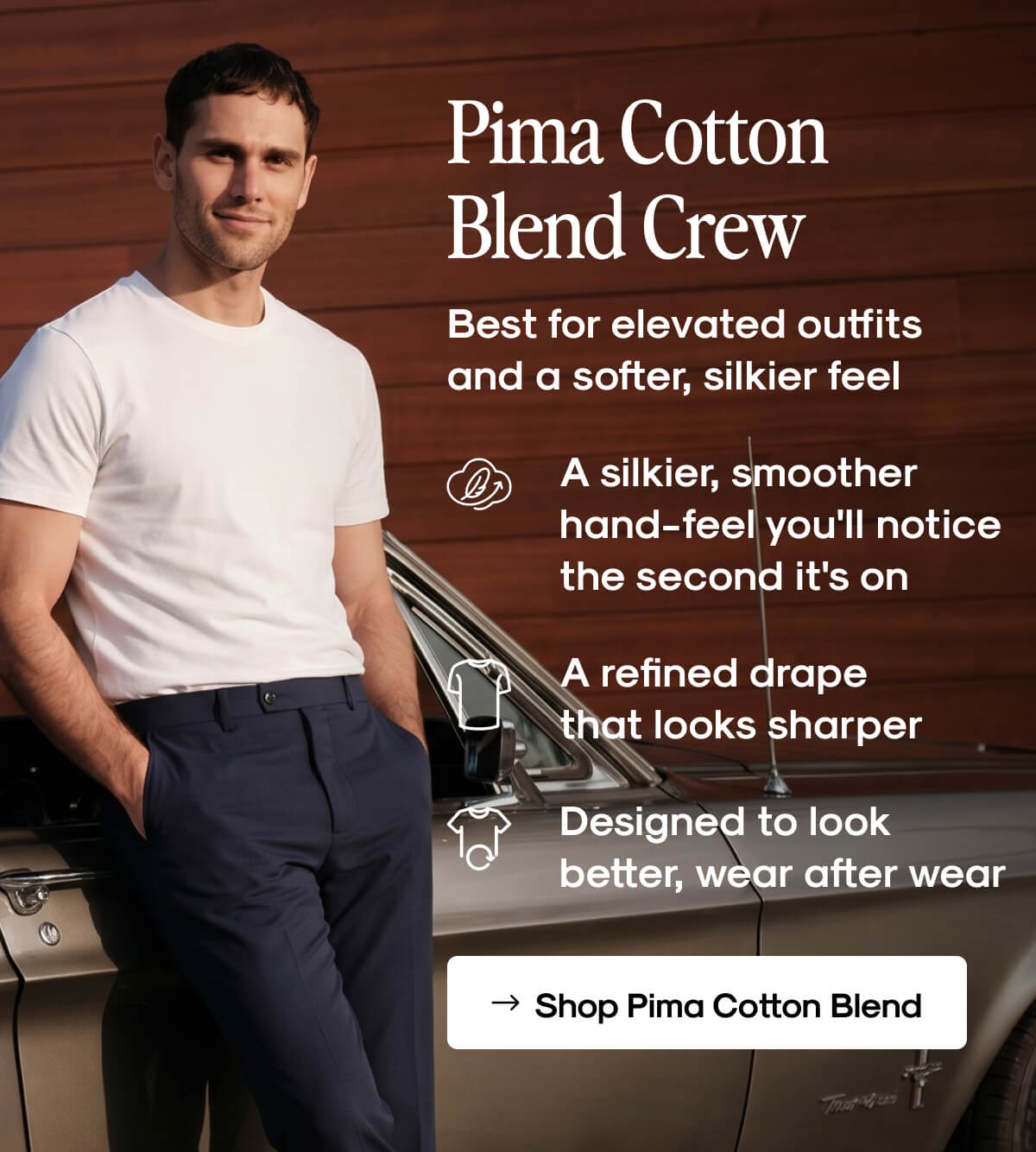 Shop Pima Cotton Blend