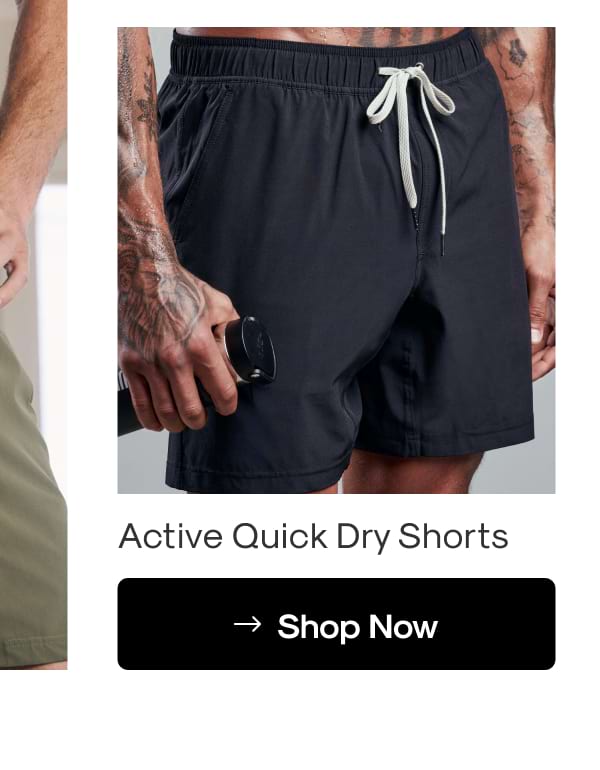 Active Quick Dry Shorts