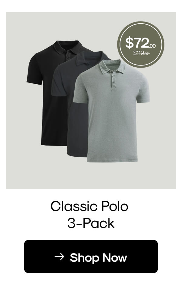 Classic Polo 3-Pack
