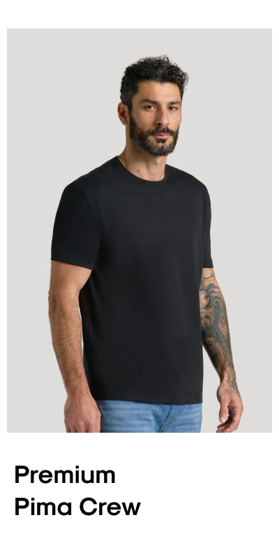 Premium Pima Crew
