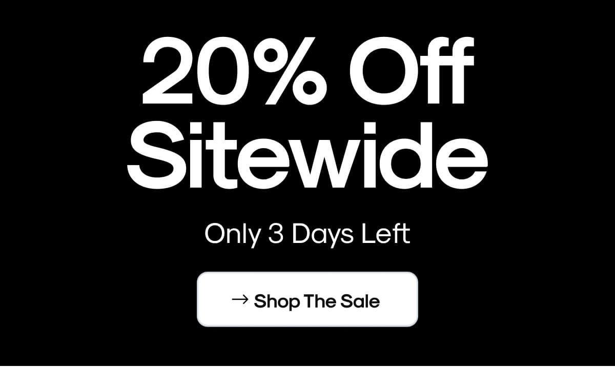 20% Off Sitewide