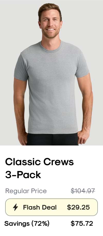 Classic Crews 3-Pack