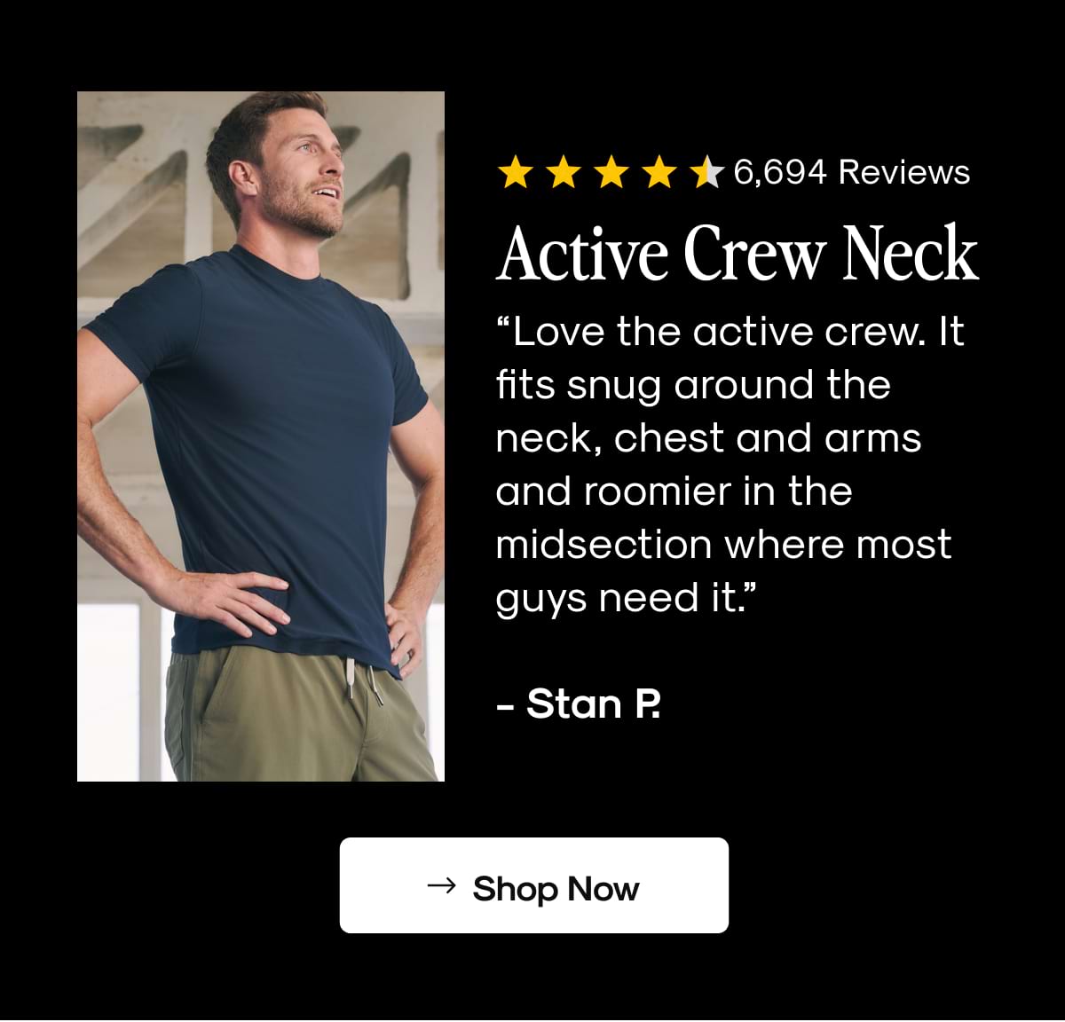 Active Crew Neck