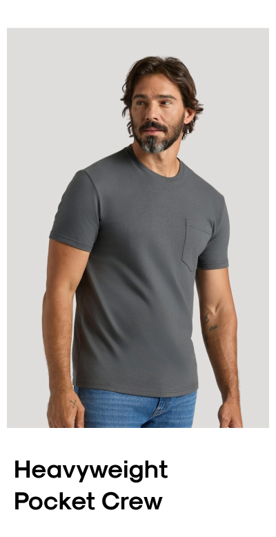 Heavyweight Pocket Crew 6‑Pack