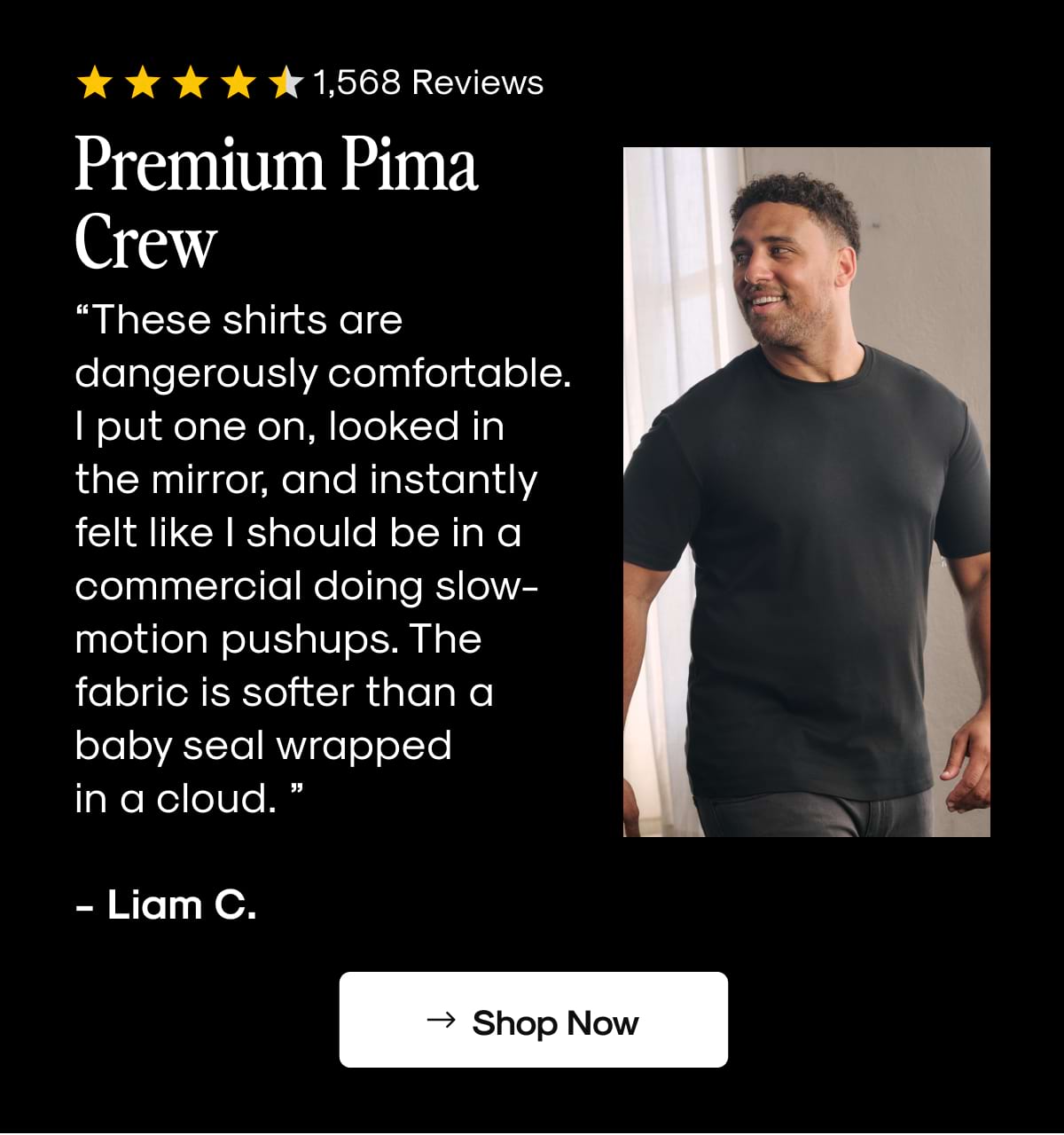 Premium Pima Crew Neck