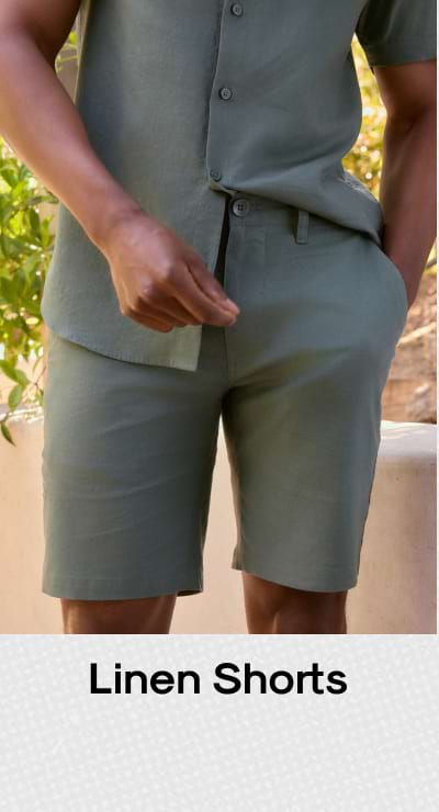 7" Linen Shorts