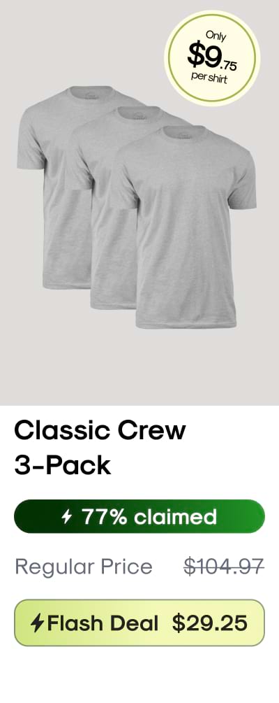 Classic Crews 3-Pack