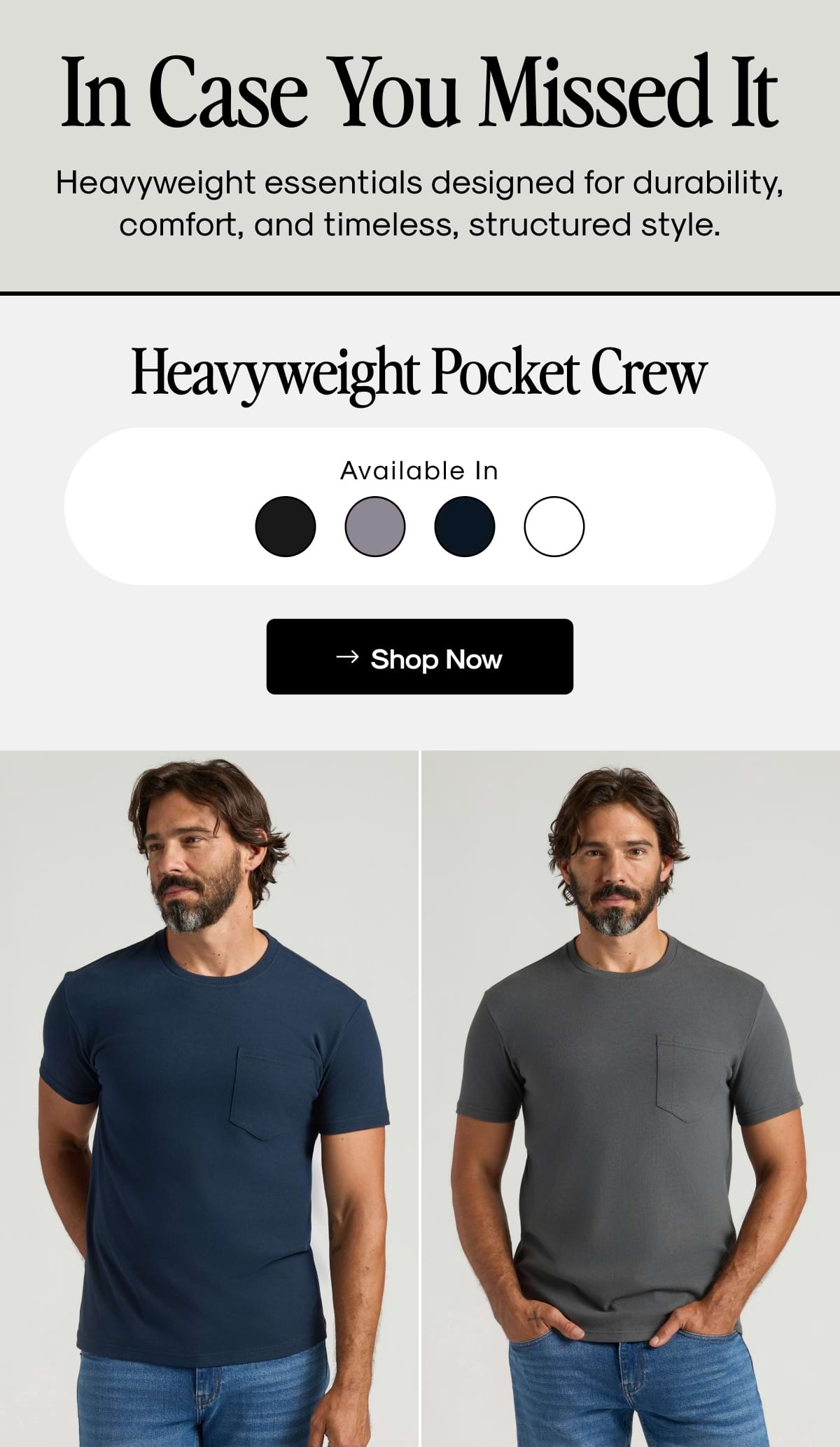 Heavyweight Pocket Crew