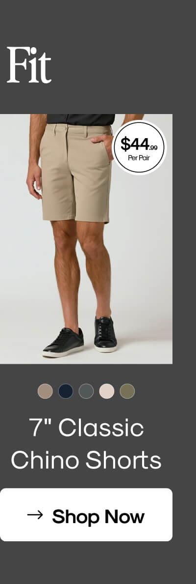 7" Classic Chino Shorts