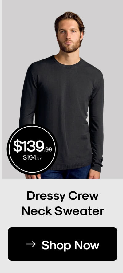 Dressy Crew Neck Sweater