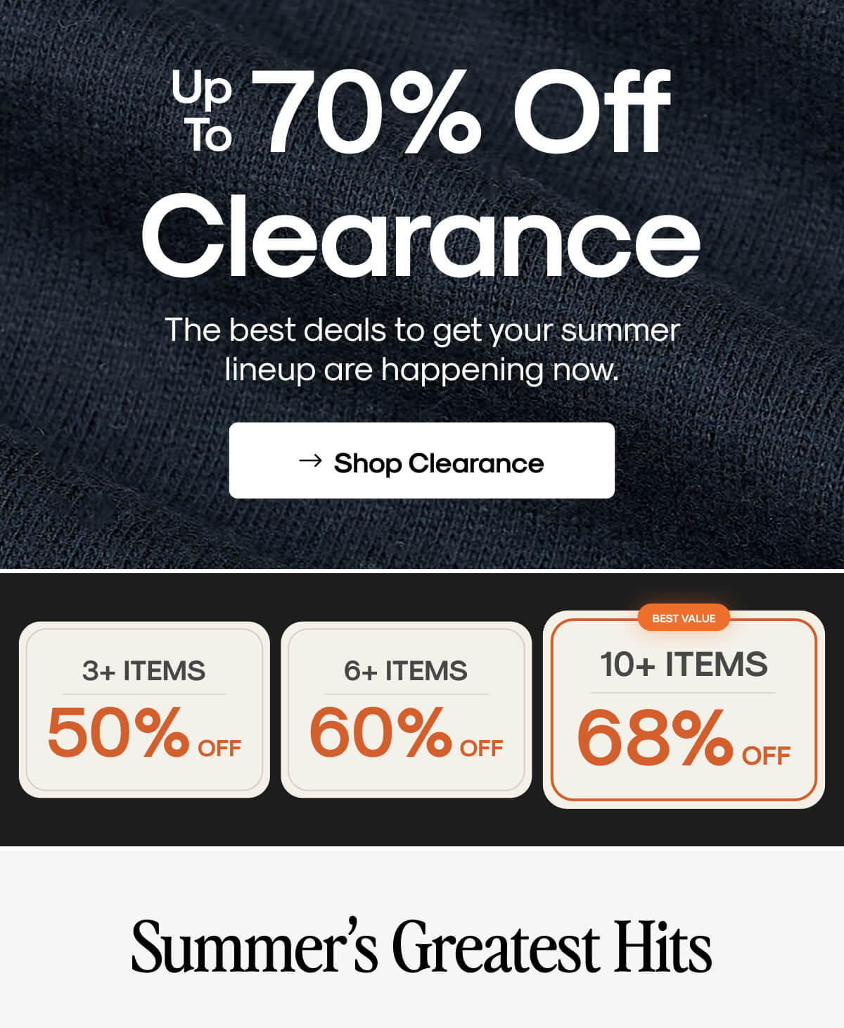 Shop Clearance