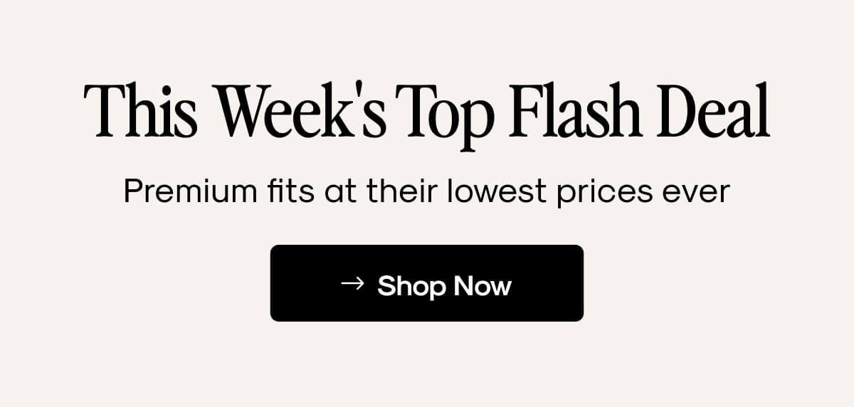 This Week's Top Flash Deals