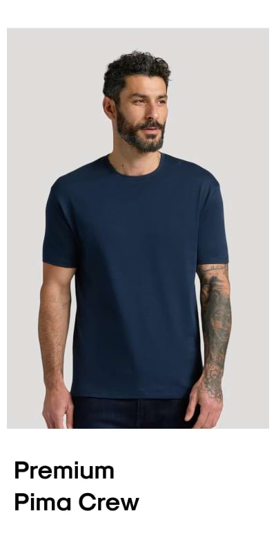 Premium Pima Crew Neck