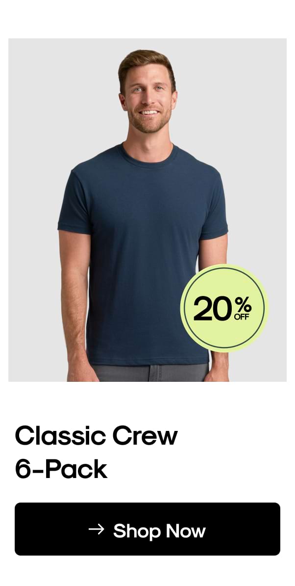 Classic Crew 6-Pack