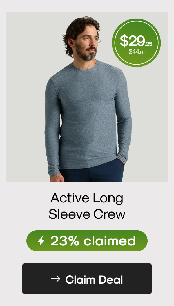 Active Long Sleeve Crew