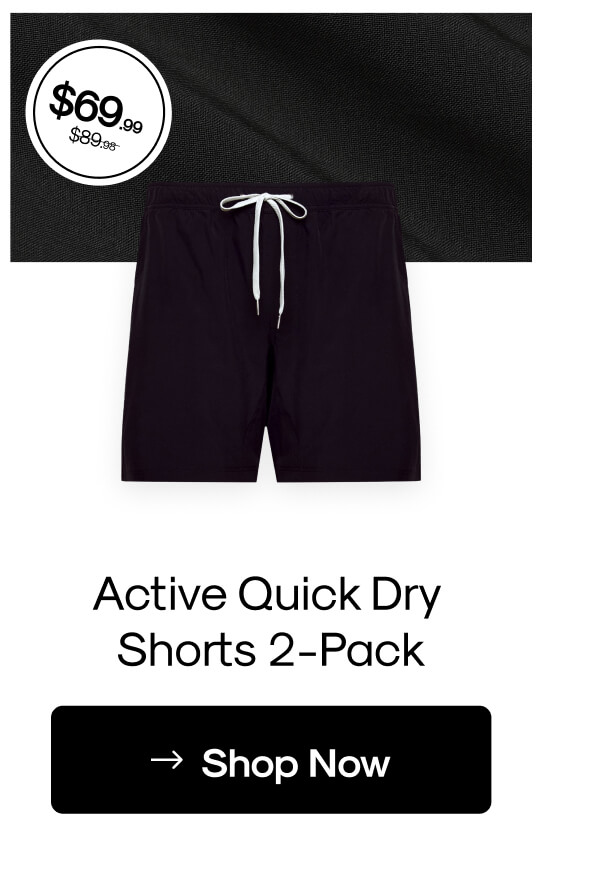 Active Quick Dry Shorts