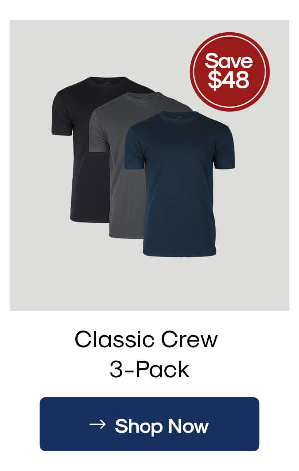 Classic Crew 3-Pack