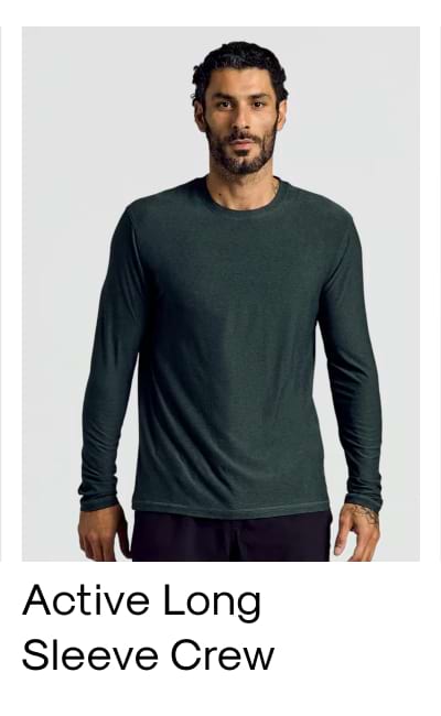 Active Long Sleeve Crew