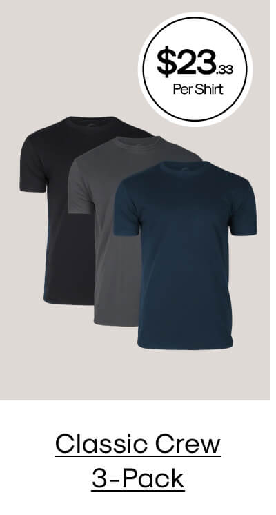 Classic Crew 3-Pack