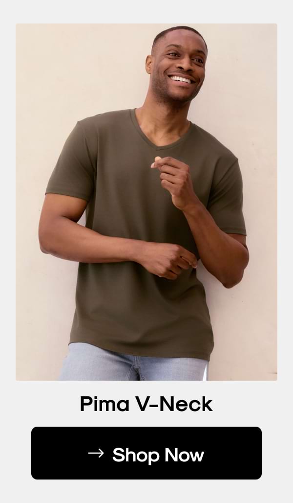 Pima V-Neck