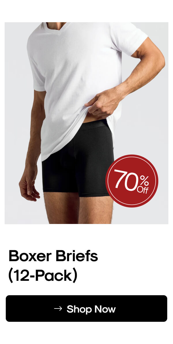 Boxer Briefs (12‑Pack)