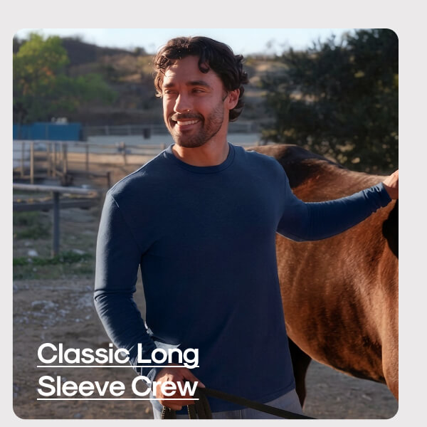Classic Long Sleeve Crew